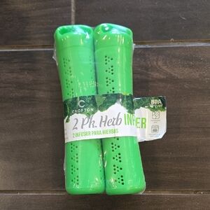 Croton Pampered Chhef Bright Green Herb Infuser Pair